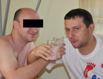 oslava v cukrárně s cukroušem